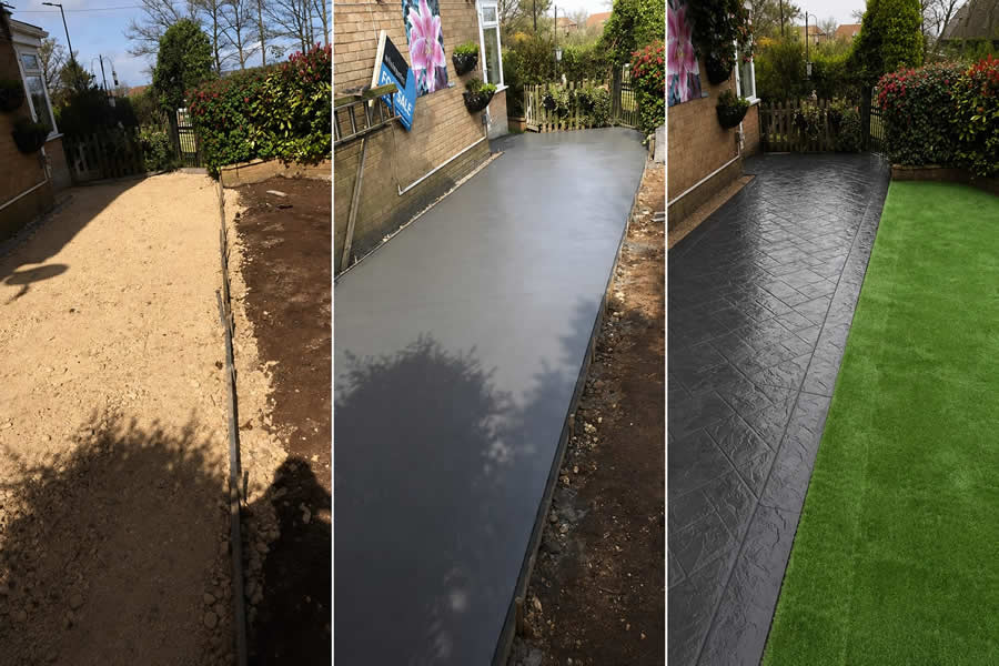 Building a driveway
