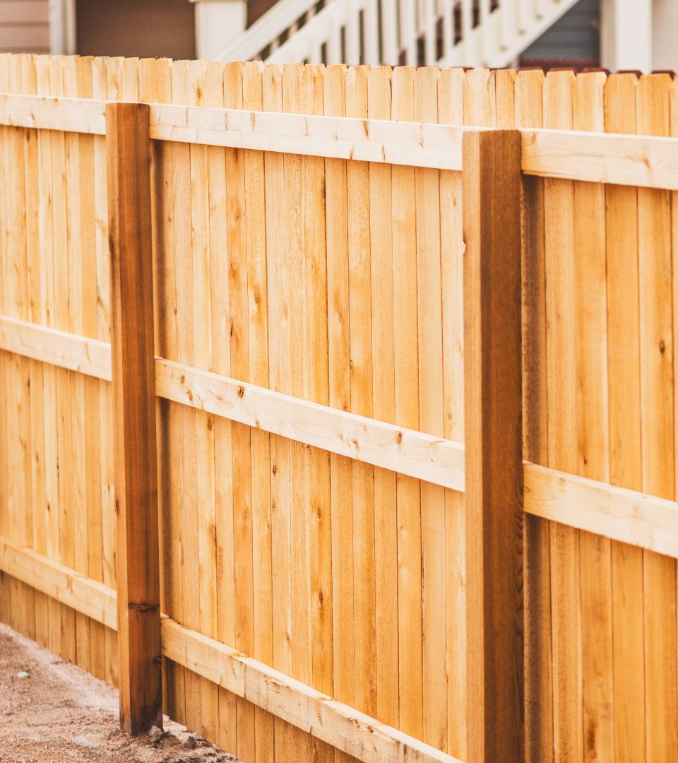 Garden fencing installed by All Aspects Driveways and Landscapes in West Yorkshire
