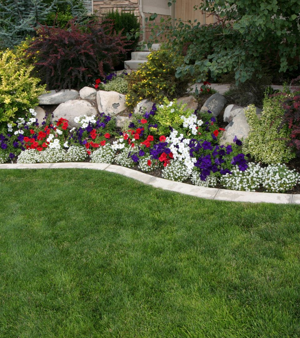 Landscaped garden by All Aspects Driveways and Landscapes in West Yorkshire